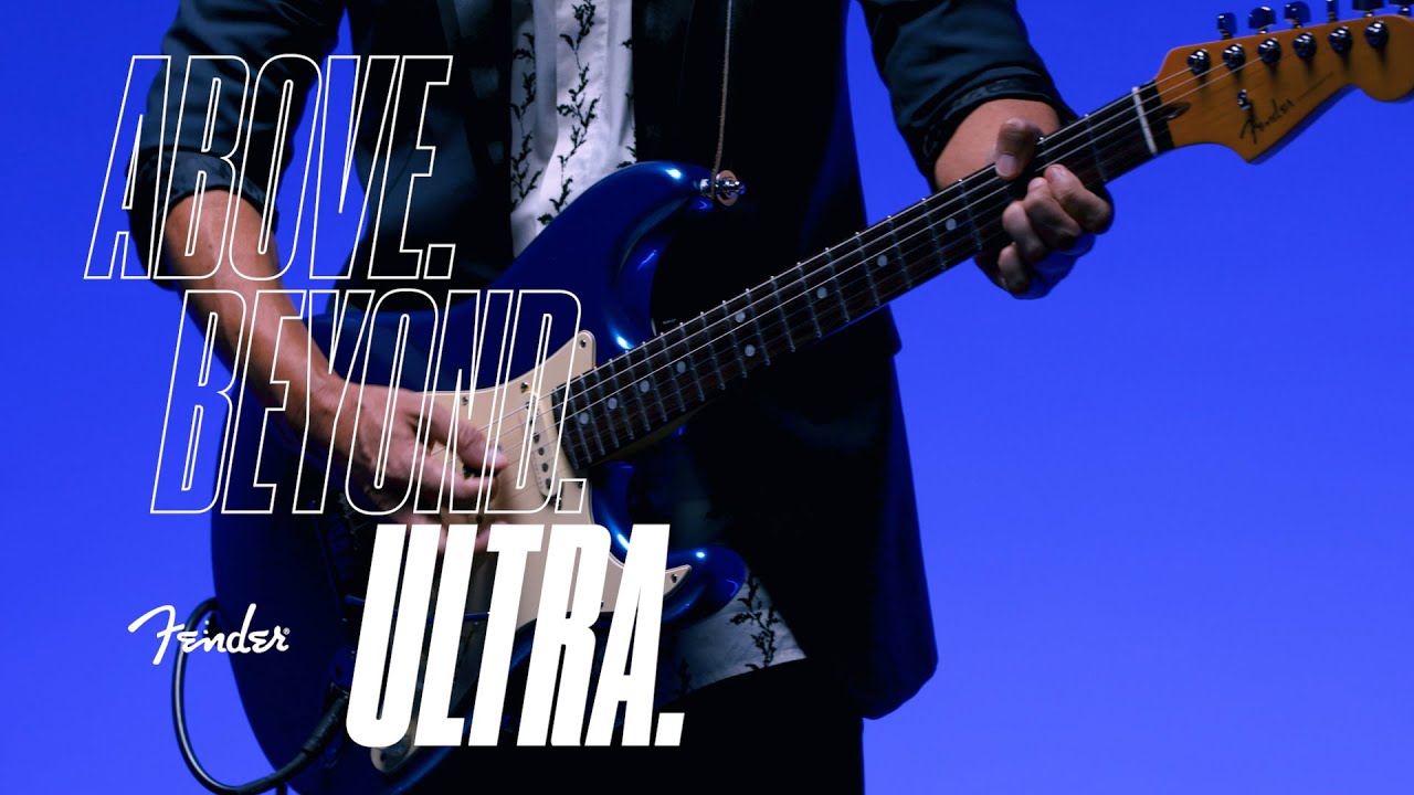 春畑道哉が American Ultra Stratocaster HSS をプレイ | American Ultra シリーズ | Fender