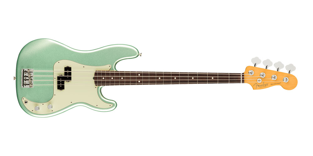 Precision Bass Rosewood Fingerboard Mystic Surf Green
