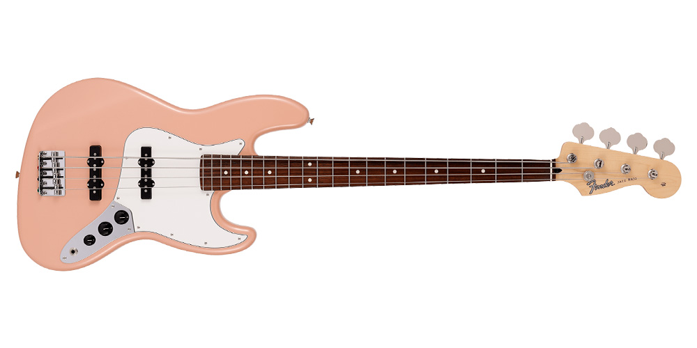 2021 Collection Jazz Bass - Rosewood Fingerboard 2021 Flamingo Pink