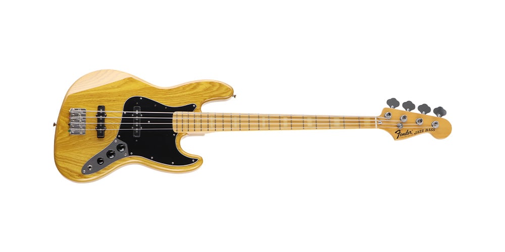 70s Jazz Bass - Maple Fingerboard 2021 Vintage Natural
