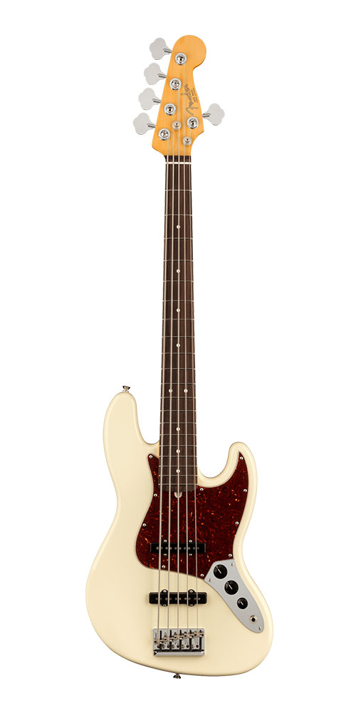Jazz BassV Rosewood Fingerboard Olympic White
