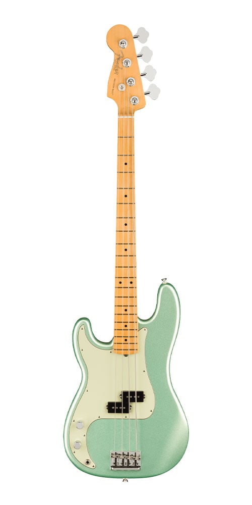 Precision Bass Left-Hand Maple Fingerboard Mystic Surf Green