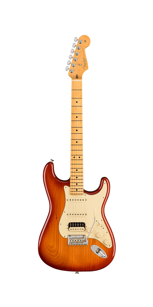 Stratocaster HSSMaple Fingerboard Sienna Sunburst