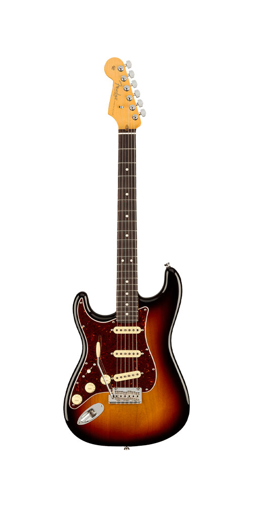 Stratocaster Left-Hand Rosewood Fingerboard 3-Color Sunburst