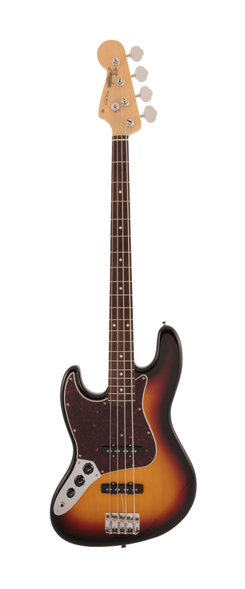 60s Jazz Bass Left-Handed - Rosewood Fingerboard 2020 3-Color Sunburst