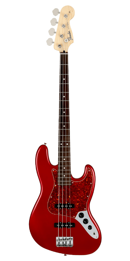 2021 Collection Jazz Bass - Rosewood Fingerboard Candy Apple Red