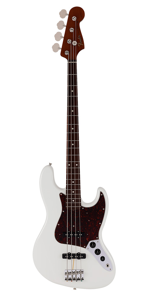 2021 Collection 60s Jazz Bass Roasted Neck - Rosewood Fingerboard 2021 Olympic White