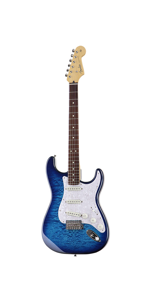 Hybrid II Stratocaster - Rosewood Fingerboard Transparent Blue Burst