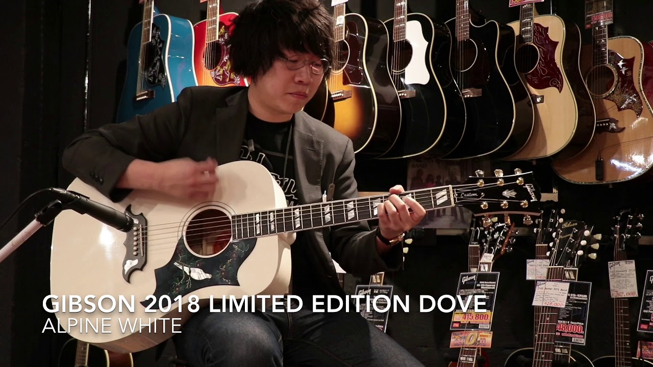 Gibson / 2018 Limited Edition Dove Alpine White S/N 12787014【FINEST GUITARS】