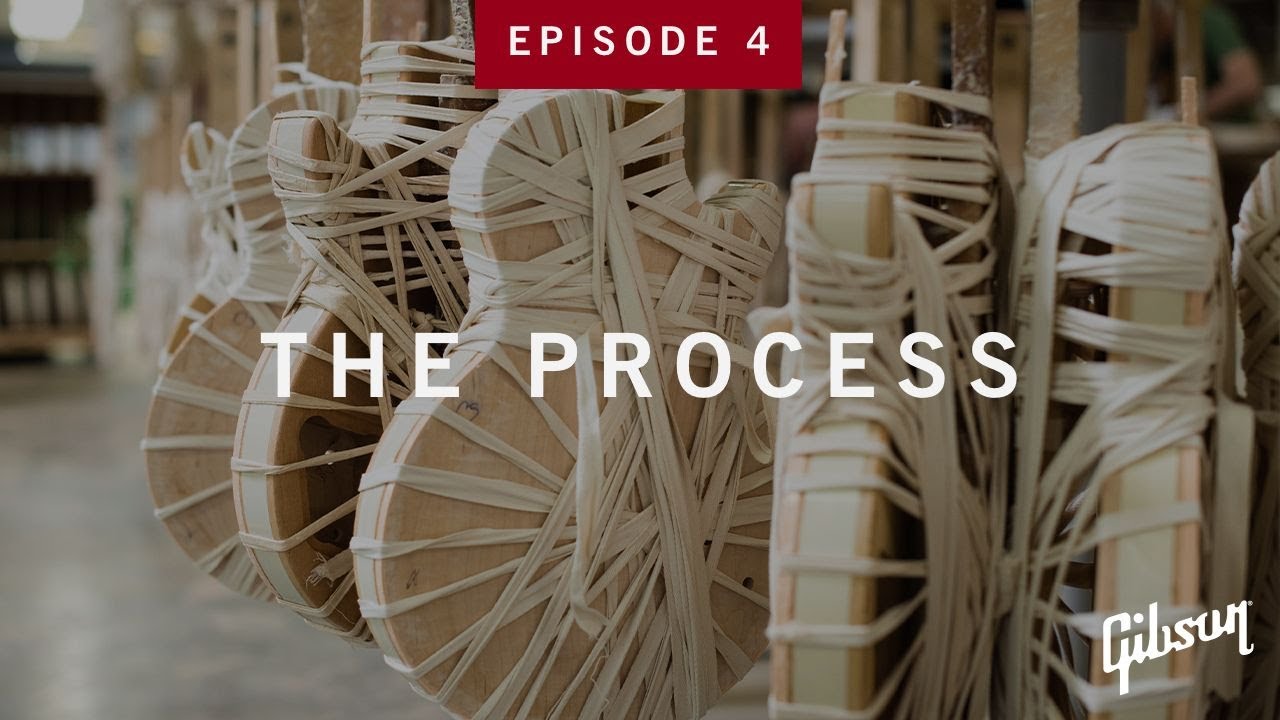 The Process: Episode 4 - Rope Binding Guitar Bodies At Gibson USA