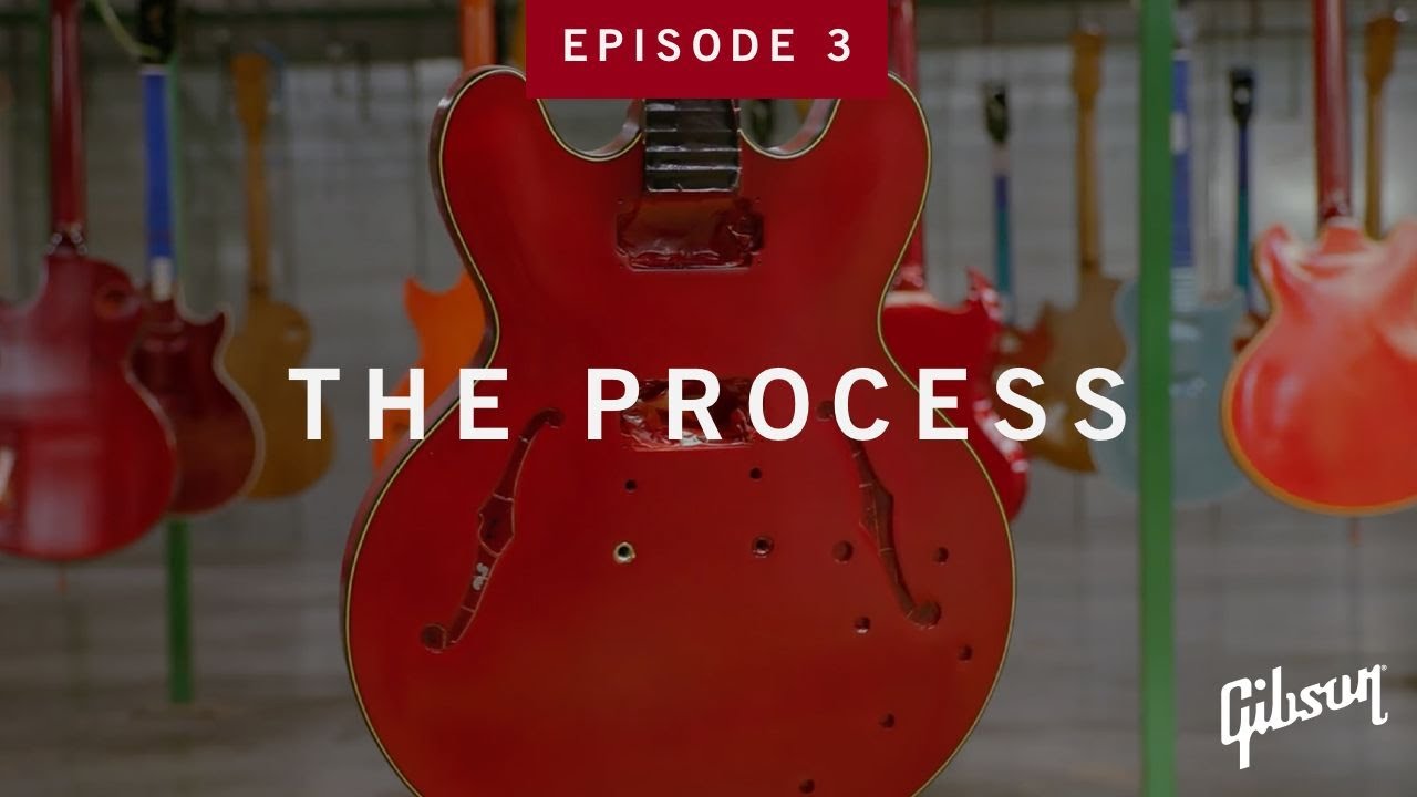 The Process: Episode 3 - How ES Guitar Bodies Are Made At Gibson USA