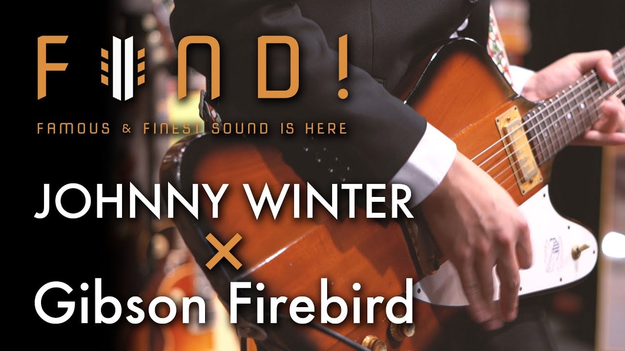 JOHNNY WINTER × Gibson Firebird